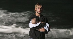 A promotional image from the "Lost" episode "Fire + Water"